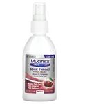 Mucinex Sore Throat + Pain Relief Spray, Cherry, 3.8 fl oz Exp.08/25