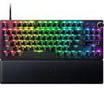 Razer Huntsman V3 Pro Tenkeyless 8KHz - TKL PC Gaming Keyboard - 8KHz HyperPolling - Analog Optical Switches - Trigger Range 0.1-4.0 mm - Snap Tap - Rapid Trigger - QWERTY US Layout | Black