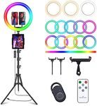 13" Selfie Ring Light with 63" Trip