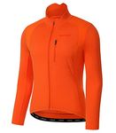 Santic Men Cycling Running Jacket Winter Windproof Warm Breathable Lightweight Bike Jacke