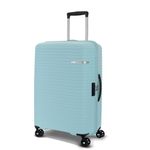 American Tourister Liftoff+|Large Size Check-in Spinner Trolley Bag (79 cm) for Travel|360° 8 Wheel Travel Luggage|Hard Case Polypropylene (PP) Suitcase|Mounted TSA Lock|Spa Blue