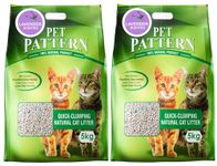 Ever Clean Pet Pattern Cat Litter 10Kgs Lavender Scented Odor Control For A Soothing Environment