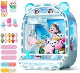 Skirfy Large Claws Machine Toy with Alloy Claw,LED Light & Adjustable Sound,16" Candy Dispenser Toys Mini Vending Machine for Kids Christmas Birthday Big Gifts for Girls Boys Ages 6+