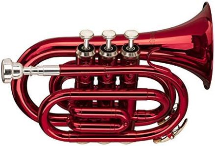 Stagg Trumpet-Pocket, Red (WS-TR247S)