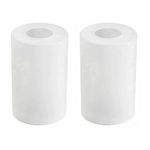 Frosted Glass Lamp Shade, 2 Pack, Pendant Light Shade Cylinder Glass Shade Replacement Glass Lamp Shade with 1-5/8-inch Fitter, Diameter 4”, Height 6.5"