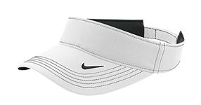 Nike Men's Golf Dri-fit Swoosh Visor White