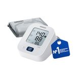 OMRON X2 Essential, Upper Arm Blood Pressure Monitor for Home Use, Universal Soft ML Cuff (22-32 cm), Blood Pressure Machine for Irregular Heartbeat Detection