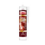 UniBond Indoor Window & Door Frame Sealant, White Acrylic Sealant, Paintable from 1 Hour, 1 x 467g Cartridge