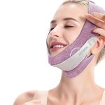 Prishva® Facial Strap, V Line Lifting Chin Strap, Double Chin Reducer Face Lifting Belt Bandage Cheek Lift Up Thin Strap Neck Compression Double Chin Lift up Belt Lady Cheek Slim Strap Mask