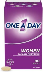 One A Day Multivitamin for Women - Daily Vitamins For Women - Womens Multivitamin With Vitamin A, Vitamin C, Vitamin D, and Zinc for Immune Support, Vitamin E, B12, Biotin, Calcium, Iron, 90 Tablets