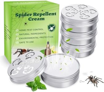 4 Pack Spider Repellent Cream for Car Engines, Peppermint Pest Control Cream for Indoor Use, Naturally Repels Spiders and No-Toxic Stay Away Spider, Rat, Roach, Mosquito, Bugs & Other Pest