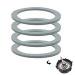 Blender Gasket Replacement Parts, Rubber Ring Seal Rings Blender Accessories for Oster and Osterizer Blender (4 Pieces)