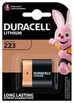 Duracell Specialty High Power Lithium 223 Photo Battery 6V, pack of 1 (223 / CR-P2) suitable for use in digital camera