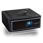 EGate O9 Zen Dual OS Auto Lift Projector| 750 ANSI with FTS (Certified Netflix, Prime, Hotstar & More| Auto (Focus, Keystone, Fit), ARC HDMI+ Optical SPDIF| 1080p Native & 4k| 2GB/32GB (EO9025,Black)