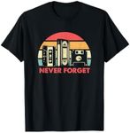 Never Forget T-shirt Cassette Tape 