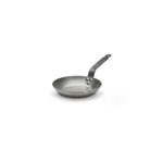 De Buyer 5110.20 Carbone Plus Heavy Quality Steel Round Lyonnaise Frying Pan, 20 cm Diameter