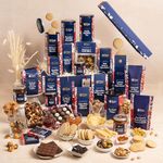 The British Hamper Company Extravagance Traditional Food Hamper , Gourmet Gift Basket with Chocolate, Biscuits, Tea & Coffee , Luxury Treats for Men, Women, Couples, Families & Special Occasions