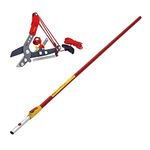 Wolf-Garten Adjustable Anvil Tree Loppers RCVM Garden & ZMV4 Telescopic Handle