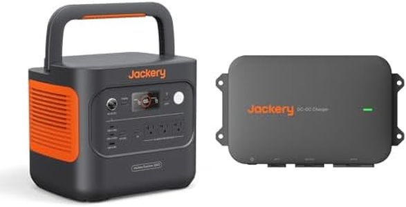 Jackery Solar Generator 2000 v2 with DC-DC Alternator Charger, 2042Wh/2200W LiFePo4 Portable Power Station, 20ms UPS Home Backup, USB-C PD 100W Fast Charging for Power Outages, Emergencies, Camping