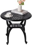 WILOUNGE Cast Aluminum Outdoor Side