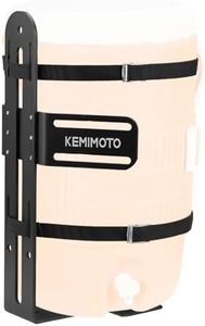 Kemimoto Water Cooler Trailer Rack, 5 Gallon Steel Water Cooler Holder Compatible with Trailers, Truck, UTV, Mowers for Summer Camps, Landscaping, Traveling, Working