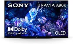 Sony 42 Inch 4K Ultra HD TV A90K Series: BRAVIA XR OLED Smart Google TV with Dolby Vision HDR and Exclusive Features for The Playstation® 5 XR42A90K- Latest Model,Black
