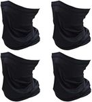 SHEVERCH 4 Pack Neck Gaiter Face Ma