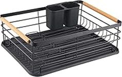 Dish Drying Rack with Cutlery Holde