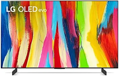 LG C2 Series 42-Inch Class OLED evo Smart TV OLED42C2PUA, 2022 - AI-Powered 4K TV, Alexa Built-in