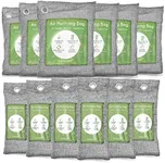 Bamboo Air Purifying Bags, 12 Pack,