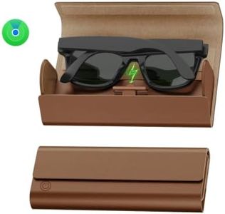 PIKCELEST Foldable Charging Case for Ray-Ban Meta Gen 1 & 2 Glasses, FindMy