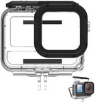 TELESIN Waterproof case for Insta360 Ace Pro Underwater Dive Case Housing Shell Supports 45M/148FT Deep Diving Scuba Snorkeling with Bracket Screw