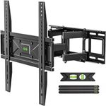 USX MOUNT Full Motion TV Wall Mount for Most 32-70 inch TVs up to 99 Lbs, Wall Mount TV Bracket with Articulating Swivel Tilting, TV Mount Fit 12" 16" Wood Studs, Max VESA 400x400mm, XMM903