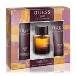 GUESS 1981 Los Angeles Men/Homme Eau de Toilette 3 Piece Gift Set - Cologne Spray 3.4 Fl. Oz., Deodorizing Body Spray 6.0 Oz., & Shower Gel 6.7 Fl. Oz.