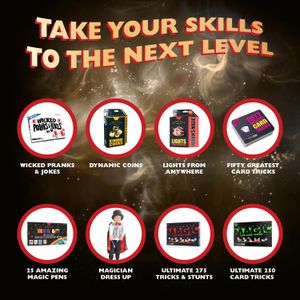 Marvin's Magic Deluxe Magic Set – 100+ Tricks for Kids & Adults