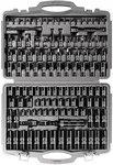 boen 119 Piece Impact Socket Set, 1/2" & 3/8" Drive Socket Set Deep/Shallow SAE/Metric, Cr-MO & S2, 6 Point, Impact Bit, Allen Sockets Included