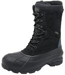 Kamik Men's Nationplus Snow Boot, Black, 7