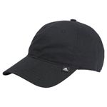 adidas Unisex Small Logo Baseball Cap, black, M