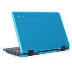 mCover Case Compatible with Lenovo 300E 2nd Generation Chromebok and Windows 2 in 1 2019-2021 11.6 Inch Laptops Only (Not Fit Other Lenovo Models) - Aqua