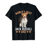 World´s Best Jack Russell Terrier Dad Dog Owner Funny Men T-Shirt