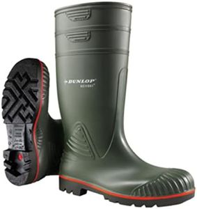 DUNLOP Homme Acifort Heavy Duty Gummistiefel, Green, 44 EU