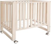 MAMAZING EvoNest 6-in-1 Convertible Baby Mini Crib with Wheels