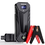 AWANFI Jump Starter Battery Pack, 3000A Battery Jump Starter Portable, Jump-Start Dead Battery, 12V Jump Starter Box for Up to 10.0L Gas or 8.0L Diesel Engine with USB Quick Charge, LED Flashlight