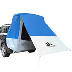 Car Awning SUV Shade Tent, with Portable Waterproof Storage Bag, Tear-Resistant, Large Space, Good Vision, Smooth Ventilation, Suitable for Outdoor Beach Camping Auto Canopy