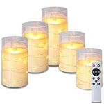 LED Flameless Candles, 2 * 4" 2 * 5