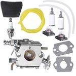 2375 Carburetor for Poulan 2150LE Predator 2155 2175 2350 2375LE 2450 2550 2550LE 2550SE 262 PP210 PP260 PPB1838LE S1634 Snapper S1838 SM4018 Chainsaw Walbro WT-891 W-20 WT-89 545081885 530069703