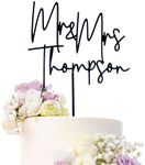 Wedding Cake Topper, Personalised A