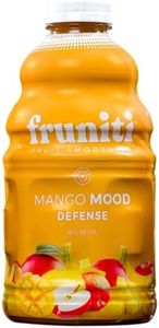 Fruniti Mango Smoothie Mix - Immunity + Antioxidants - No Sugar Added - Vitamin C, Zinc, & Echinacea - Pineapple, Apple, Banana, Mango Purée - Makes 24 Smoothies