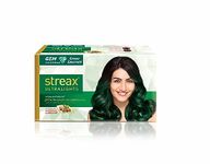 Streax Ultralights Hair Colour Highlight Kit Green Hair Colour,Gem Collection - Green Emerald - Pack Of 1 Enriched With Walnut&Argan Oil Hair Colour For Women Rich,Vibrant,Easy To Use,Diy Application