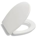Round Toilet Seat BR620-00 White, S